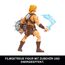 Masters of the Universe He-Man-Spielzeugfigur mit Schwert der Macht und Kampffunktion, ca. 14 cm groß mit Dreh- und Loslass-Action, 6 image