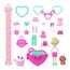 Polly Pocket Puppen und Haustiere, Armband-Style-Kit, Moden und Schlüsselanhänger-Zubehör, Schatulle zum Tragen, 2 image