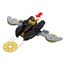 Mattel DC Premier Batmobil-Fahrzeug, Batmans ikonisches Auto für seinen Kampf gegen das Böse mit Bat-Dronen-Kanone, 3 image