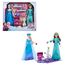 Disney Frozen Disney Die Eiskönigin Schwestern-Pyjamaparty Set mit Anna- und Elsa-Modepuppen, Olaf-Figur und 14 Zubehörteilen
