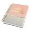 Sigel JN601 Notizbuch A5 240 Blätter Schwarz, Rose, Weiß