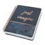 Sigel JN603 Notizbuch A5 240 Blätter Schwarz, Blau