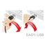DeLOCK 0.5m, USB2.0-A/USB2.0 Mini-B USB Kabel 0,5 m USB A USB B 0,48 Gbit/s Schwarz, Farbe: Schwarz, Länge: 0,5 m