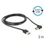 DeLOCK 85557 USB Kabel USB 2.0 2 m USB A 0,48 Gbit/s Schwarz