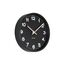Karlsson KA5846BK Wand- /Tischuhr Rund Schwarz, Farbe: Schwarz