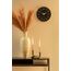 Karlsson Osado Dome Analoge Uhr Kreis Schwarz, Holz, Farbe: Schwarz, Holz, 4 image