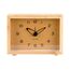 Karlsson KA6034YE Wand- /Tischuhr Mechanische Uhr Rechteck Holz, Gelb