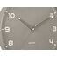 Karlsson KA6053GY Wand- /Tischuhr Quarzuhr Rund Grau, Farbe: Grau, 2 image