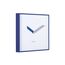 Karlsson Cool Retro Cuadrado Mechanische Uhr Quadratisch Blau, Farbe: Blau