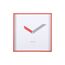 Karlsson Cool Retro Cuadrado Mechanische Uhr Quadratisch Rot, Farbe: Rot, 2 image