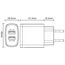 Alpha Elettronica KD503/2 Ladegerät für Mobilgeräte Smartphone, Tablets Schwarz AC Drinnen, 3 image