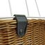 KLICKfix Doggy Basket Plus Hinten Fahrradkorb 40 l Schwarz, Grau, Holz, 3 image