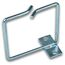 Wirewin KFH 80X80 LF/FG Kabel-Organizer Tisch/Wand Kabelhalterung Grau 1 Stück(e)