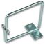 Wirewin KFH 80X80 LF/RG Kabel-Organizer Tisch/Wand Kabelhalterung Grau 1 Stück(e)