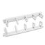 Wirewin KFP-5RING GR Kabel-Organizer Wand Kabelhalter Grau 1 Stück(e)