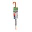 Esschert Design KG278 Kinder-Regenschirm Schwarz, Orange, Transparent, 4 image
