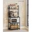 Vasagle KKS024B22 Bäckerei-Regal Partikelbord, Stahl Schwarz, Grau, Anthrazit, 2 image