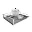 simplehuman 838810009759 Küchengeschirr-Organiser/Abtropfer Veranstalter Korb Schrankschublade