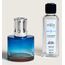 Maison Berger Paris LB4854 Aroma-Lampe Glas Blau, Nude