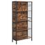 Vasagle LBC023B01 Regal Schwarz, Braun