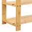 Songmics LBS04N Schuhregale offen Bambus, 2 image