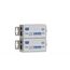 2N 2WIRE-SET OF 2 ADAPTORS Signalumsetzer Aluminium, Metallisch
