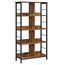Vasagle LLS105B01 Regal Schwarz, Braun
