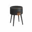 Vasagle LOM005B01 Hocker & Sitzkissen Ottomane Rund