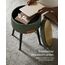 Vasagle LOM005C01 Hocker & Sitzkissen Ottomane Rund, 8 image