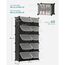 Songmics LPC035B01 Schuhregale Geschlossen Schwarz, Farbe: Schwarz, 6 image