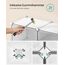 Songmics LPC040W01 Schuhregale Geschlossen Transparent, Weiß, 5 image