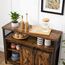 Vasagle LSC092B01 Wohnzimmerschrank Lagerschrank, 3 image