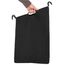 Songmics LSF005 Wäschekorb 140 l Rechteckig Eisen, Polyester Schwarz