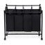 Songmics LSF005 Wäschekorb 140 l Rechteckig Eisen, Polyester Schwarz, 2 image