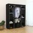 Songmics LSF03H Aufbewahrungsbox Quadratisch Schwarz