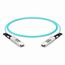 Lightwin Optics LWO-AOC-QSFP28-20M-HPE InfiniBand/Glasfaserkabel Aqua-Farbe, Länge: 20 m