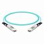 Lightwin Optics LWO-AOC-QSFP28-5M InfiniBand/Glasfaserkabel Aqua-Farbe, Länge: 5 m