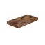 Vasagle LWS24BX Regal Schweberegal Wandverteiler Eisen, MDF-Platten Braun
