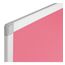 Bi-Office AYDA Whiteboard Lackierter Stahl/Kork Magnetisch, Farbe: Aluminium, Fuchsie, 2 image