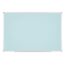 Bi-Office AYDA Whiteboard Lackierter Stahl/Kork Magnetisch, Farbe: Aluminium, Hellblau