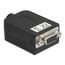 DeLOCK 66265 Drahtverbinder Sub-D 9, 10 Pin Terminalblock Schwarz