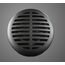 Shure 520DX Mikrofon Chrom, Grün Bühnen-/Auftrittsmikrofon