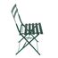 Esschert Design MF045 Gartenstuhl Terrasse Harter Sitz Harte Rückenlehne Stahl Grün, 9 image