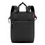 Reisenthel Allrounder Rucksack Schwarz Polyester, Polyurethan (PU)