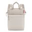 Reisenthel Allrounder Rucksack Beige Polyester, Polyurethan (PU)