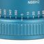 Benro NBBH2 Stativaufsatz Blau, Silber Metall 1/4, 3/8" Kugel (Form), 5 image