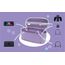 Hori NSX-164E Schutzhülle für tragbare Spielkonsolen Tragetasche Nintendo Violett, 8 image