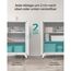 Songmics OMC013G01 Aktenschrank Stahl Grau, 3 image