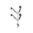 Multibrackets 7228 Flachbildschirm-Tischhalterung 81,3 cm (32") Tisch/Bank Silber, 2 image
