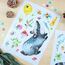 Papierdrachen PAPD-WT006 Dekorativer Aufkleber Papier Mehrfarbig, 5 image